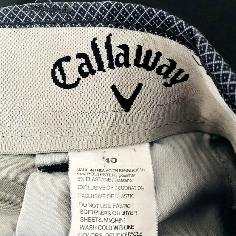 Callaway Golf Shorts Casual Sport Charcoal Athletic - 40 - Picture 4 of 4